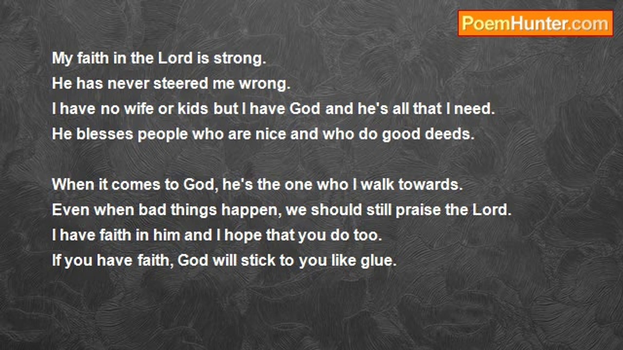 Randy Johnson - Strong Faith