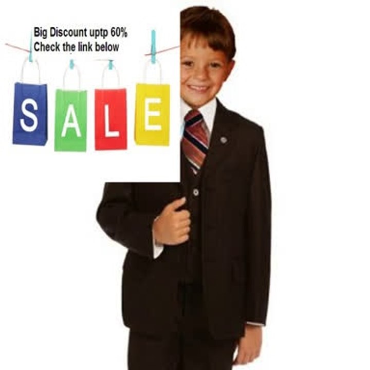 Cheap Deals Johnnie Lene Pinstripe Brown Suit for Boys From Baby to Teen Review
