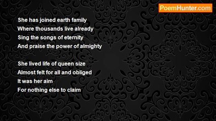 hasmukh amathalal - Her living