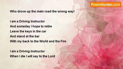 John Knight - The Driving Instructor