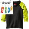 Cheap Deals Quiksilver Baby Rashguard Over Ruled Long Sleeve Surf Shirt Review