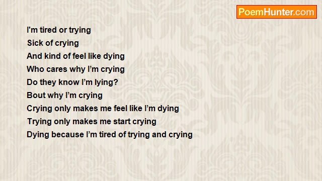 Paige Spriggs - Trying, Crying, Dying