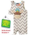 Cheap Deals Mud Pie Baby-Boys Infant Moose Shortall Review