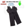 Cheap Deals Boys 'Mini' Tuxedo Slacks Set Satin-trim Vest, Bowtie, Infants & Toddlers Review