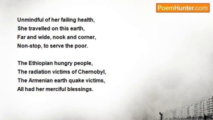 Rajaram Ramachandran - ###Mother Teresa (11)  In The Midst Of War