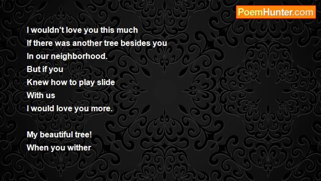 Orhan Veli Kanik - My Tree