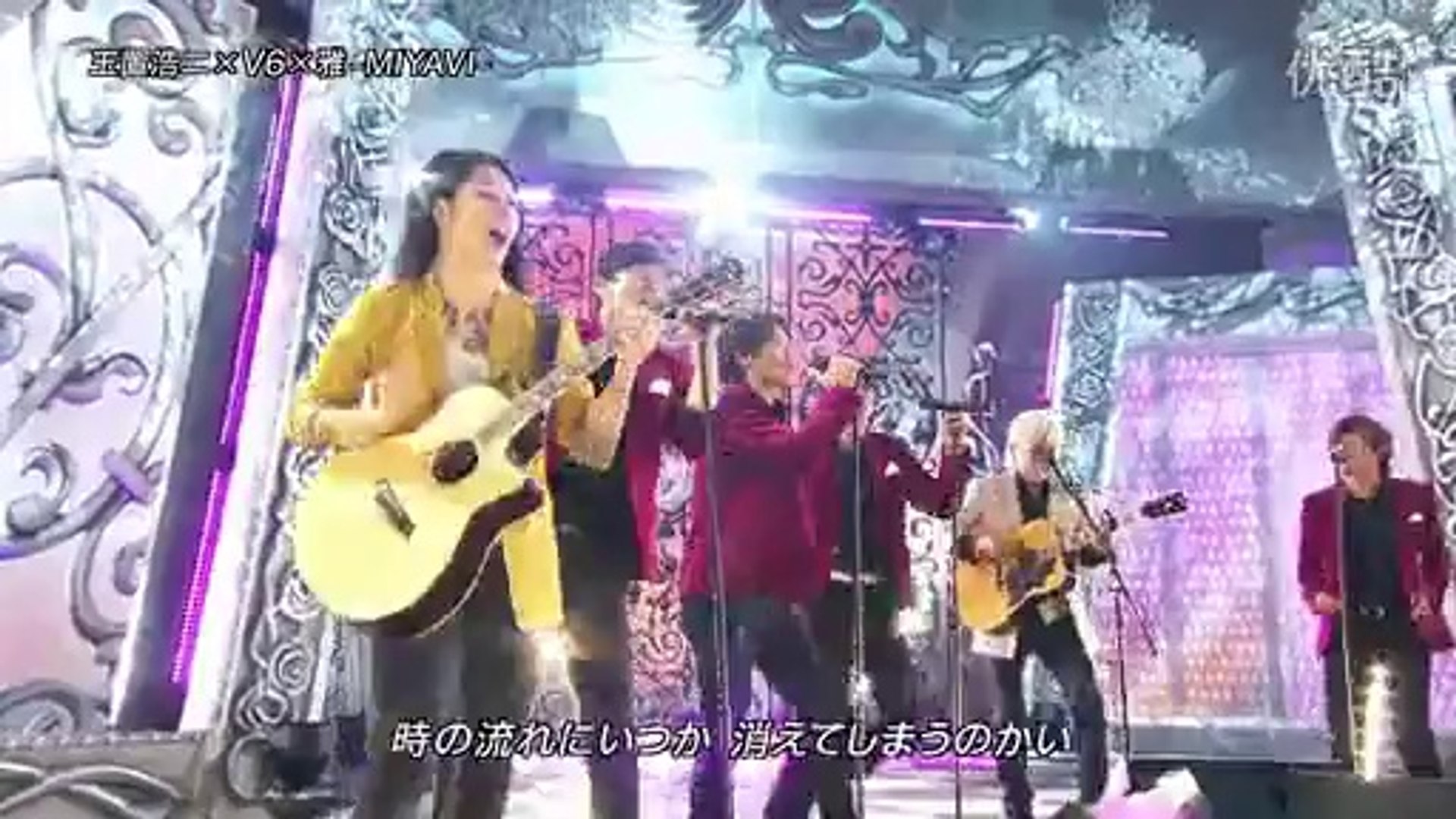 玉置浩二 V6 雅 Miyavi 愛なんだ 動画 Dailymotion