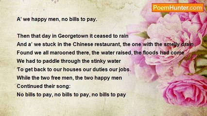 Nim Lee - The Happy Man In The Chinese Restaurant: Part 1 No Bills To Pay