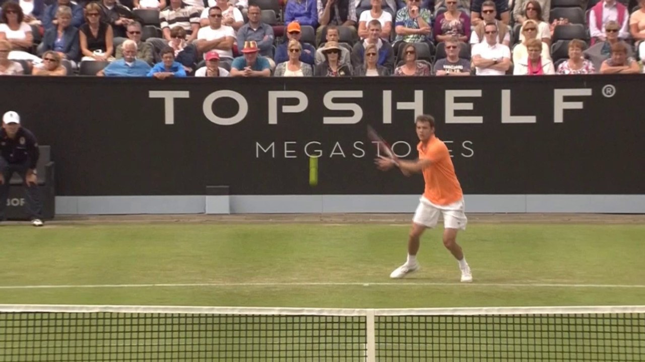 S'hertogenbosch: verdasco blüht spät auf