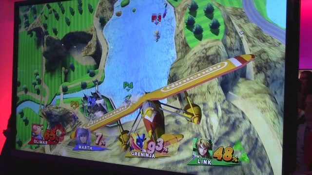 Super Smash Bros WiiU E3 2014 WiiU gameplay 3