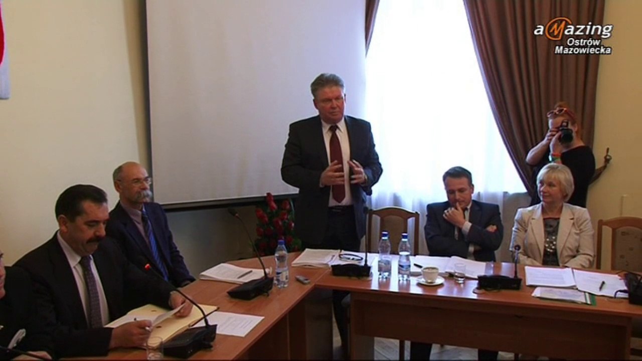 XL Sesja Rady Powiatu Ostrów Mazowiecka 29.05.2014