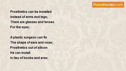 Irene Bitter - Prosthetics