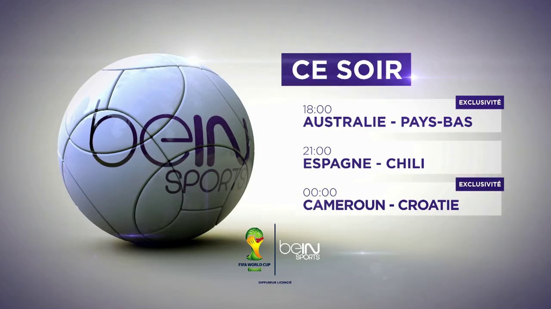 Aujourd'hui en direct sur beIN SPORTS 1 - Vidéo Dailymotion