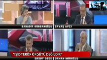 Ülke TV'de Orhan Miroğlu IŞİD ve PKK'nın terör örgütü olmadığı iddia edildi.