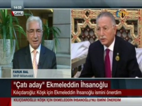 Ekmeleddin İhsanoğlu ismini doğru söyleyemedi