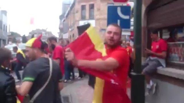 Belgique-Algérie : la fête à Comines