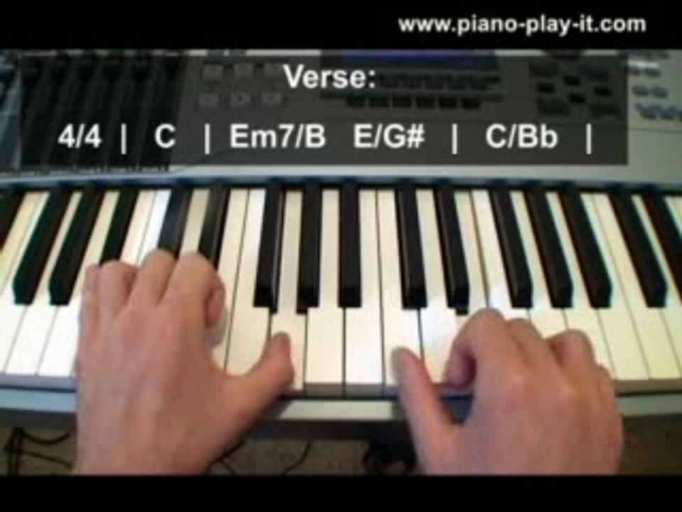 Ben Piano Tutorial Michael Jackson