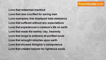 Dr John Celes - Love Divine