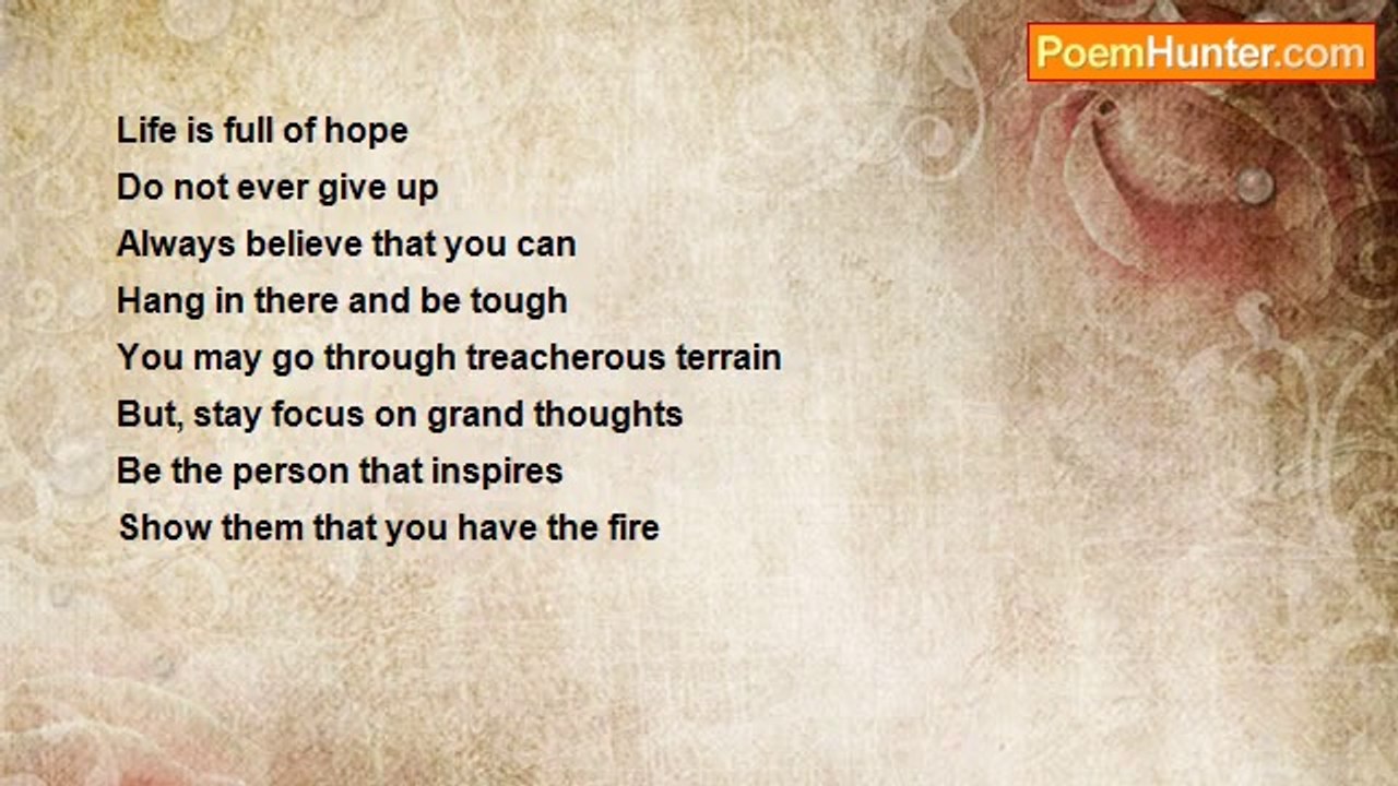 Ronell Warren Alman - Life Is Full Of Hope