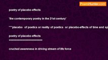 Nyein Way - poetry of placebo effects