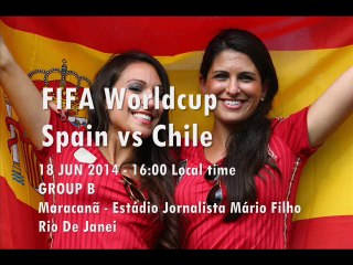 Watch Spain vs Chile Live