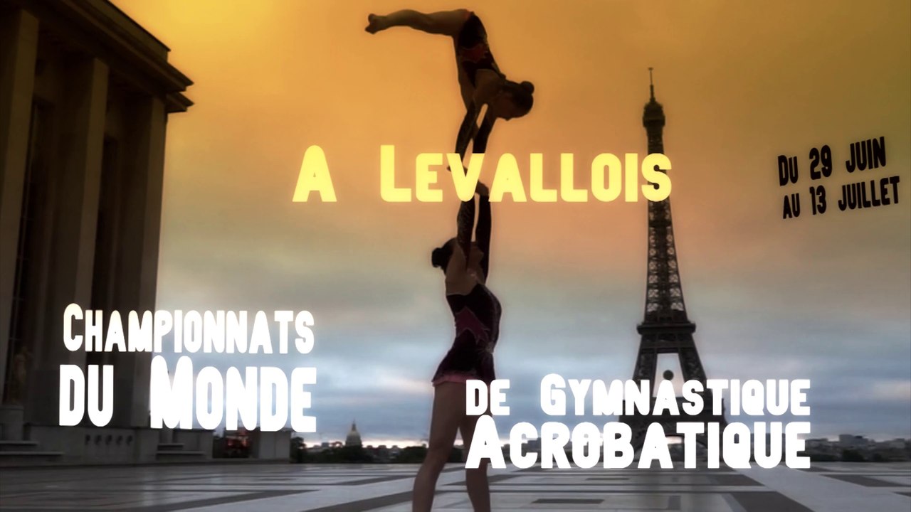 Championnat du Monde Gym Acro 2014 à Levallois