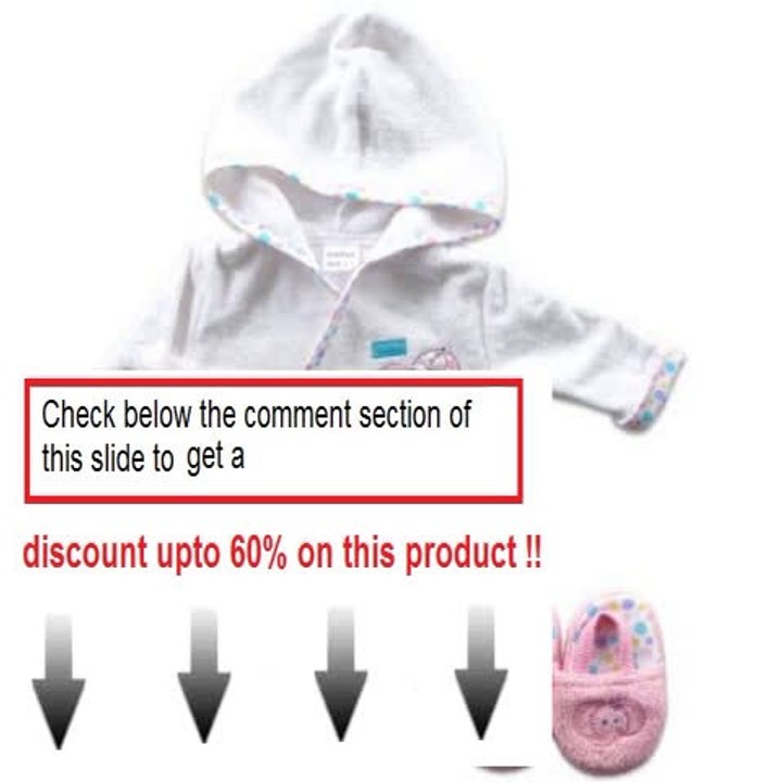 Cheap Deals Luvable Friends Woven Terry Baby Bath Robe with Slippers, Pink Review