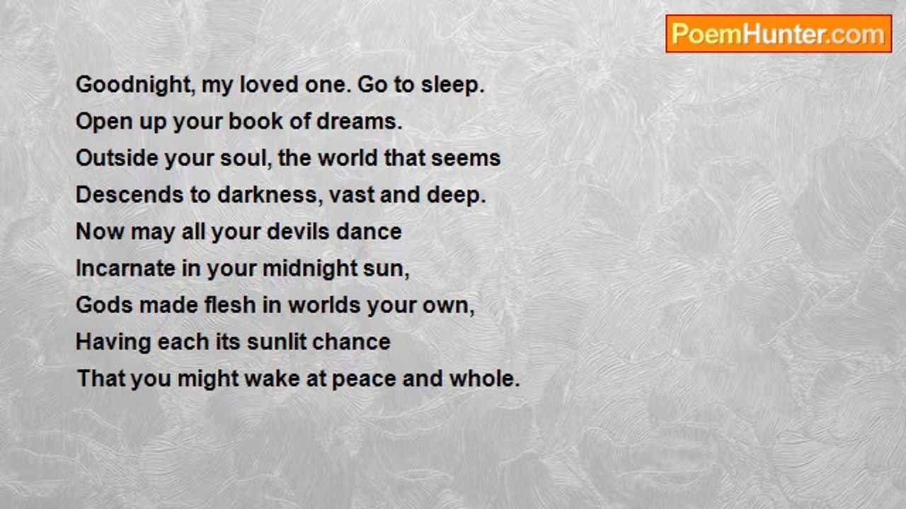 Taha Shahab - Goodnight, My Loved One