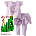 Cheap Deals Vitamins Baby-Girls Newborn Safari Girl 2 Piece Skirt Legging Set Review