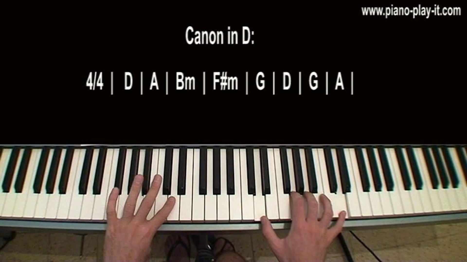 Canon in D part 4 Piano Tutorial Pachelbel - video Dailymotion