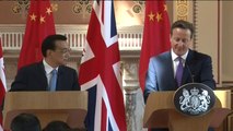 China e Reino Unido fazem parcerias bilionárias