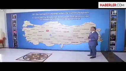 Cumhurbaşkanı Gül, Dev Türkiye Haritasını İmzaladı
