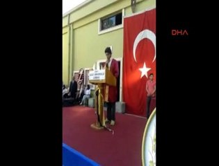 IŞITAN ÖNDER'İN OLAY YARATAN MEZUNİYET KONUŞMASI