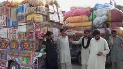 Families displaced by Pakistani airstrikes appeal to government to open roads