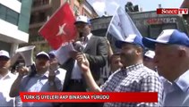 AKP binasına yürüdüler