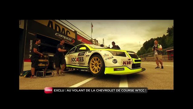 Sport Auto : à bord de la Chevrolet Cruze WTCC (Emission Turbo du 15/06/2014)