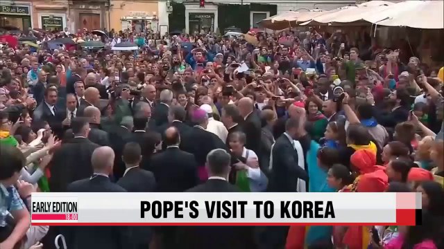 Pope Francis to meet with Pres. Park during Korea visit