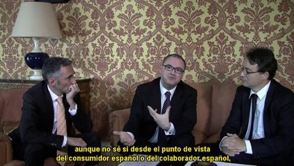 Rencontre avec trois chefs d'entreprises françaises en Espagne (juin 2014)