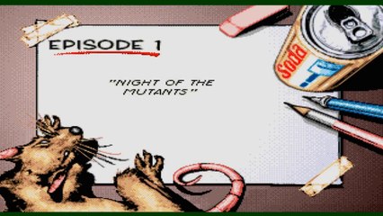 Let's play Comix Zone - Episode 1: Night Of The Mutants