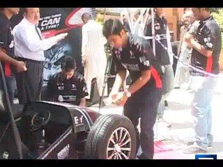 Pakistan first racing car for Formula Student competition in UK