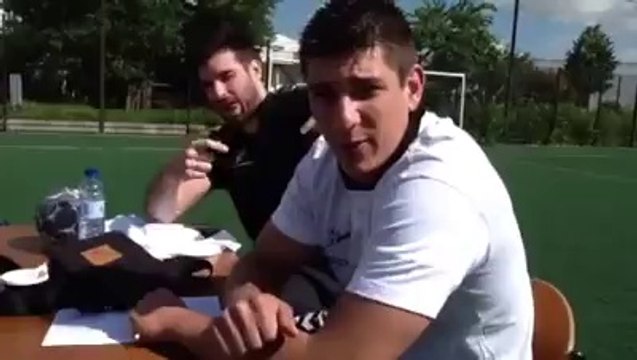 Romain Ternel et Benjamin Bataille, joueurs du Tremblay en France Handball en LNH, vous donnent rendez-vous sur le Sandball Tour 2014!