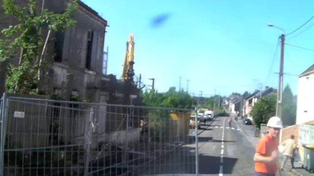 Démolitions à Hautmont