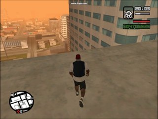 Gta san andreas : saut en parachute + suicide