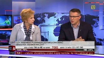 Przemysław Wipler vs Ligia Krajewska - Ministerstwo Sprawiedliwości vs Prokuratura (20.06.2014)