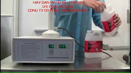 Máy dán màng siu, máy dán màng nhôm chai lọ, máy dán màng bảo vệ