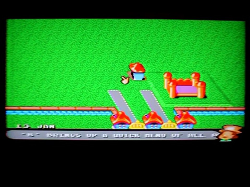 Lets Not Play Theme Park For The Sega Megadrive Because The Music Is Dire - Classic Retro Game Room