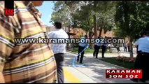 karaman atatürk parkında bomba paniği