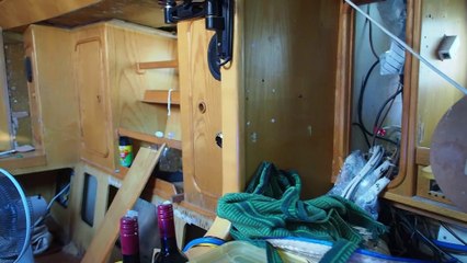 Esper Refit 02 - Mast Removal; Rewiring Plans; Stripping Engine