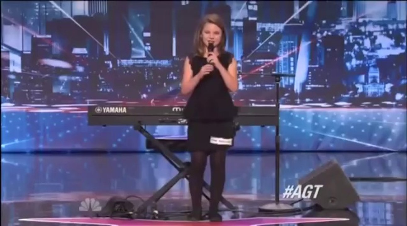 10 year old Anna Christine sings like a pro. Prepare to be blown away by her remarkable Voice