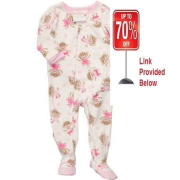 Cheap Deals Carter's Girls Ballerina Micro Fleece Sleeper Review